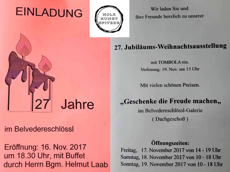 Adventausstellung im Belvedereschlößl